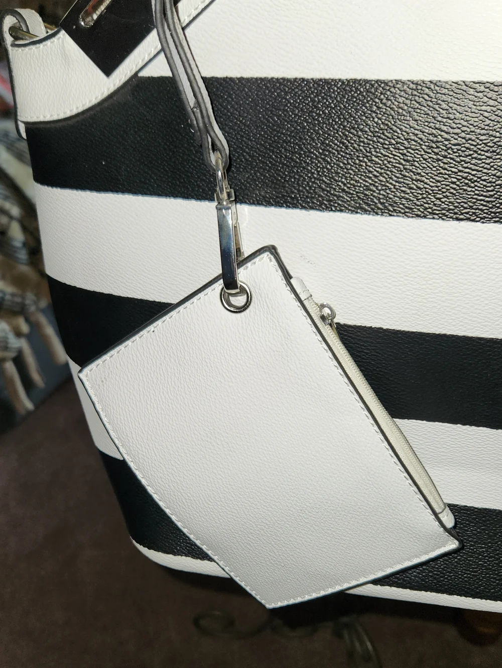 Black Rivet Shoulder Bag